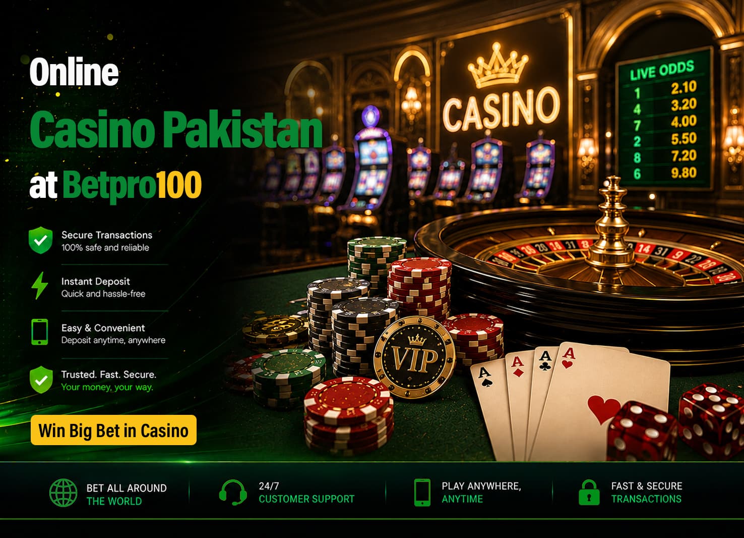Online Casino Pakistan