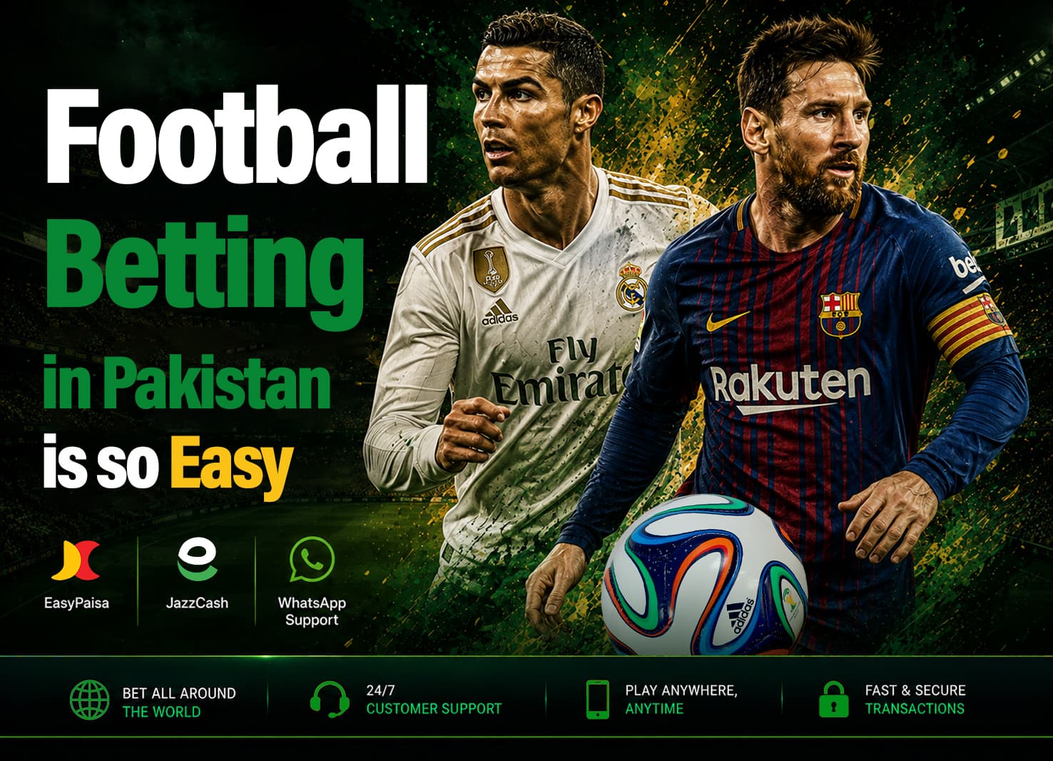 Football Live Betting Pakistan