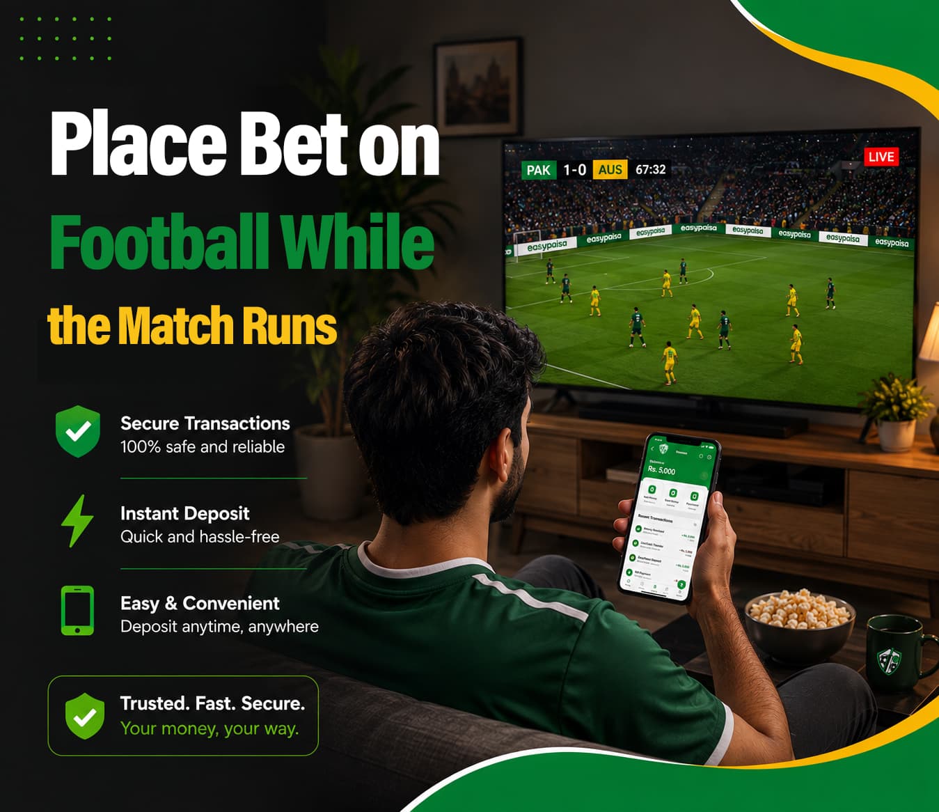 Football Live Betting Pakistan