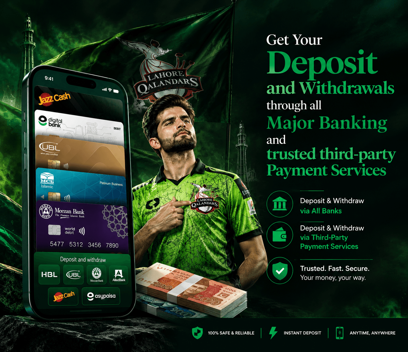 EasyPaisa, JazzCash & WhatsApp
