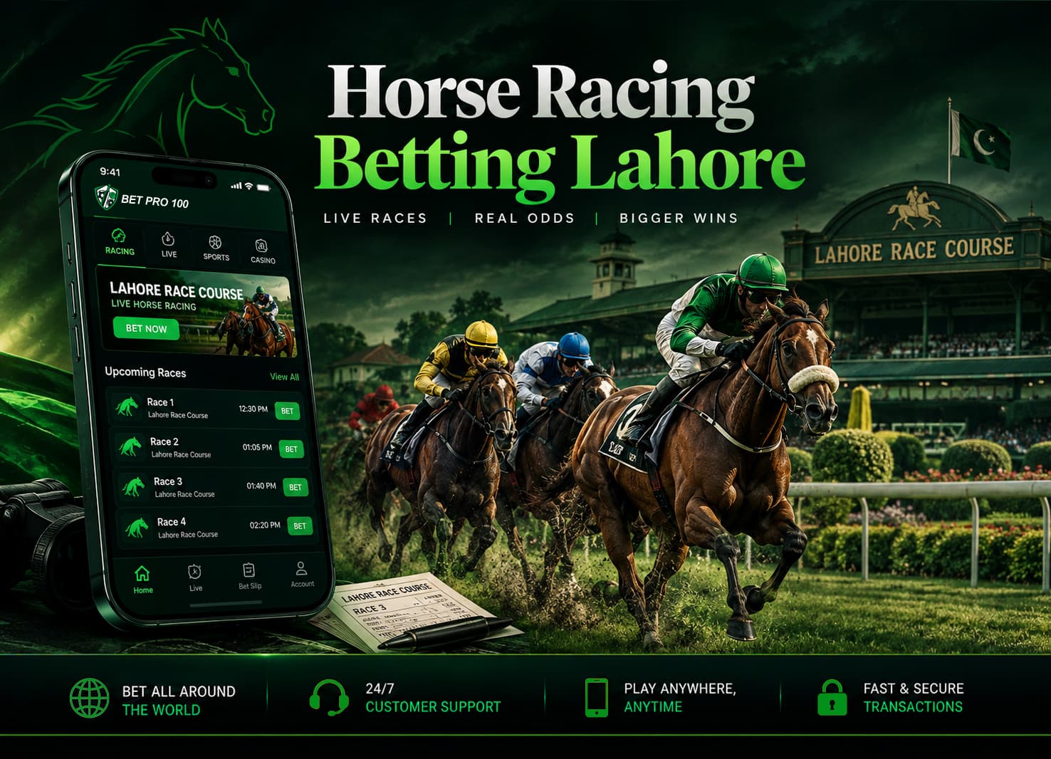 Horse Racing Betting Lahore