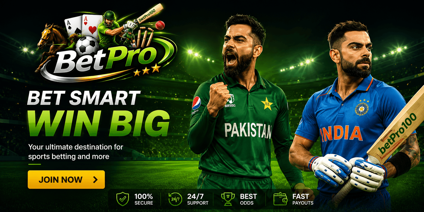 BetPro hero banner